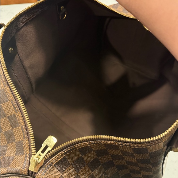 Louis Vuitton Keepall Bandouliere Bag Damier Ebene 45 - Picture 7 of 16